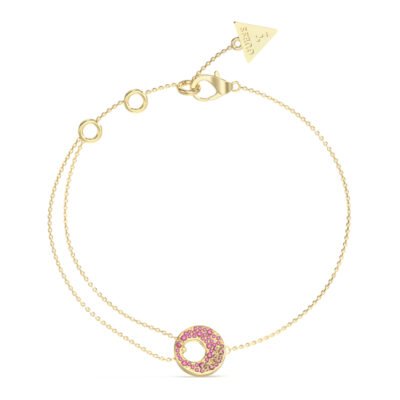 Guess Ladies Bracelet JUBB05227JWYGPKS