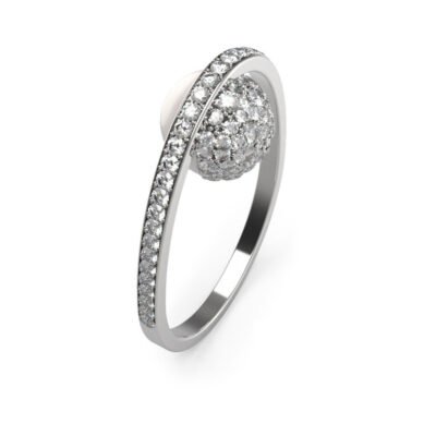 Guess Ladies Ring JUBR04454JWRH58